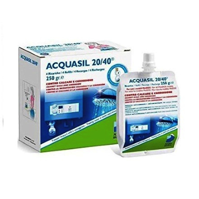 ACQUASIL 20/40 POLIFOSFATO LIQUIDO 4 RICARICHEC DA GR.250 PC200