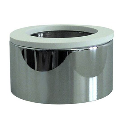 ANELLO SEPARATORE IN OTTONE CROMATO h.25mm CON GUARNIZIONE