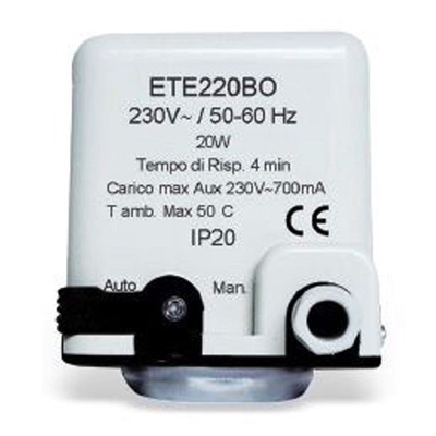 ATTUATORE ELETTROTERMICO WATTS ETE24BO 230v