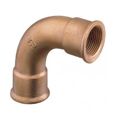 CURVA OTTONE 90° MASCHIO FEMMINA 1