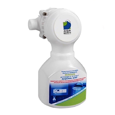 DOSATORE A POLIFOSFATO LIQUIDO MINIDOS PM008S ACQUA BREVETTI 1/2