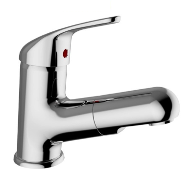 MISCELATORE LAVABO DESIA CON BOCCA ESTARIBILE PILETTA AUTOMATICA DA 1.1/4