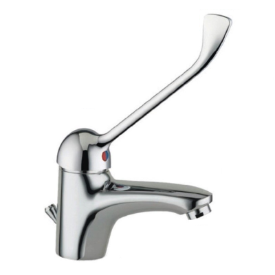 MISCELATORE LAVABO LEVA CLINICA DESIA CON PILETTA AUTOMATICA DA 1.1/4