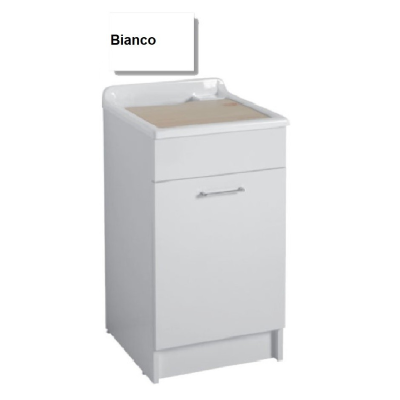 MOBILE LAVATOIO COLAVENE BIANCO 45X50X86H JOLLYWASH 24060B