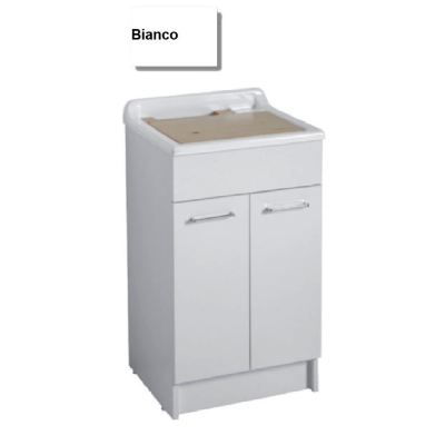 MOBILE LAVATOIO COLAVENE BIANCO 50X50X86H WASH 24170B