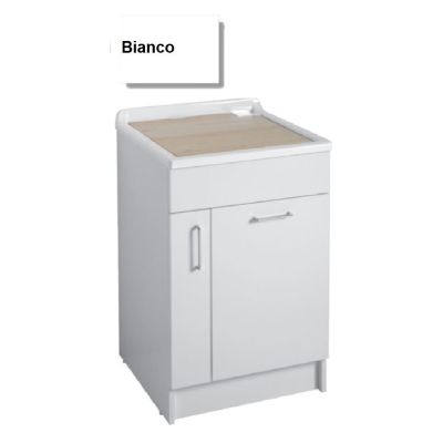 MOBILE LAVATOIO COLAVENE BIANCO 60X60X86H JOLLYWASH 24010B