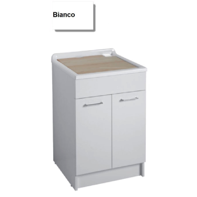 MOBILE LAVATOIO COLAVENE BIANCO 60X60X86H WASH 24030B