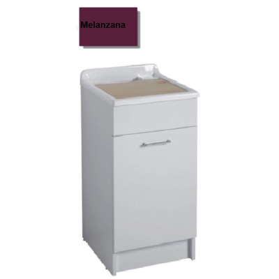 MOBILE LAVATOIO COLAVENE SWASH MELANZANA 45X60X86H