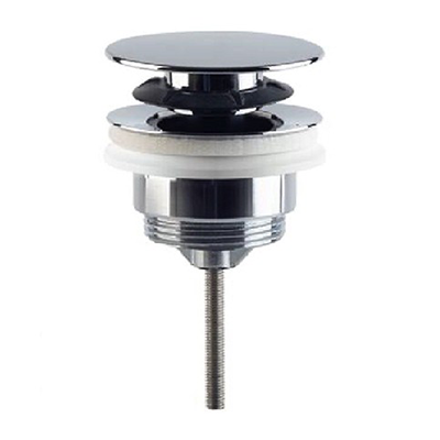 PILETTA AUTOMATICA NERO OPACO LAVABO-BIDET 11/4''x63mm