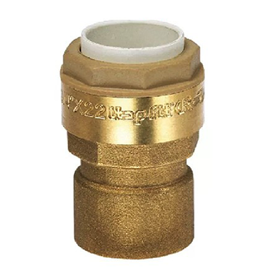 RACCORDO FEMMINA PUSCH 1/2X12 IN OTTONE
