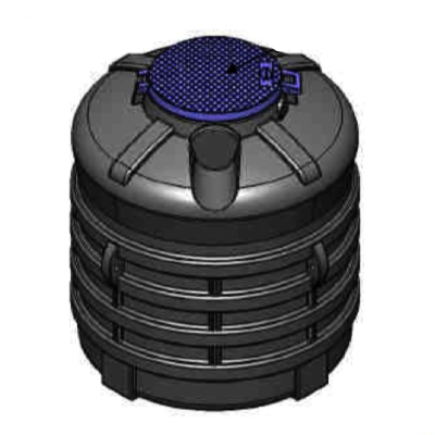 SERBATOIO DA INTERRO LT.3000 NPI3000 ROTOTEC