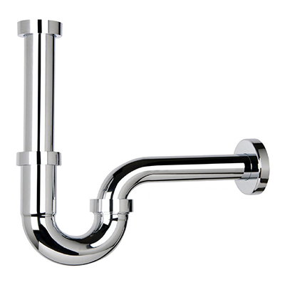 SIFONE A ''P'' IN ABS CROMATO DIAMETRO 11/4''x32mm