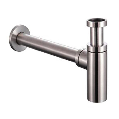 SIFONE CILINDRICO RIVERE A VISTA 11/4''x32mm INOX 316