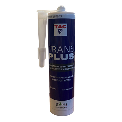 STONES SIGILLANTE/COLLANTE TRANS PLUS TRASPARENTE 310ml