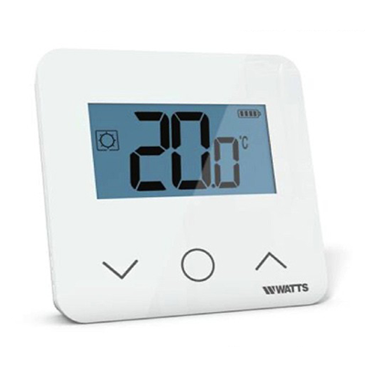 TERMOSTATO AMBIENTE WATTS BT-D03 RF BIANCO